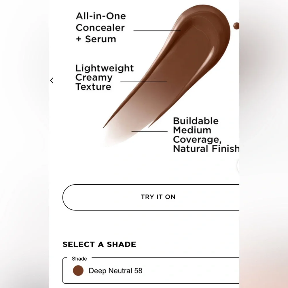 It Bye Bye dark spots concealed Smooths out beautifully for flawless skin